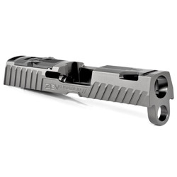 ZEV Z320 XCompact Octane Slide with RMR Optic Cut, Gray - ZEV Z320 XCompact Octane Slide with RMR Optic Cut, Gray - ZEV Z320 XCompact Octane Slide with RMR Optic Cut, Gray - Pointing Right